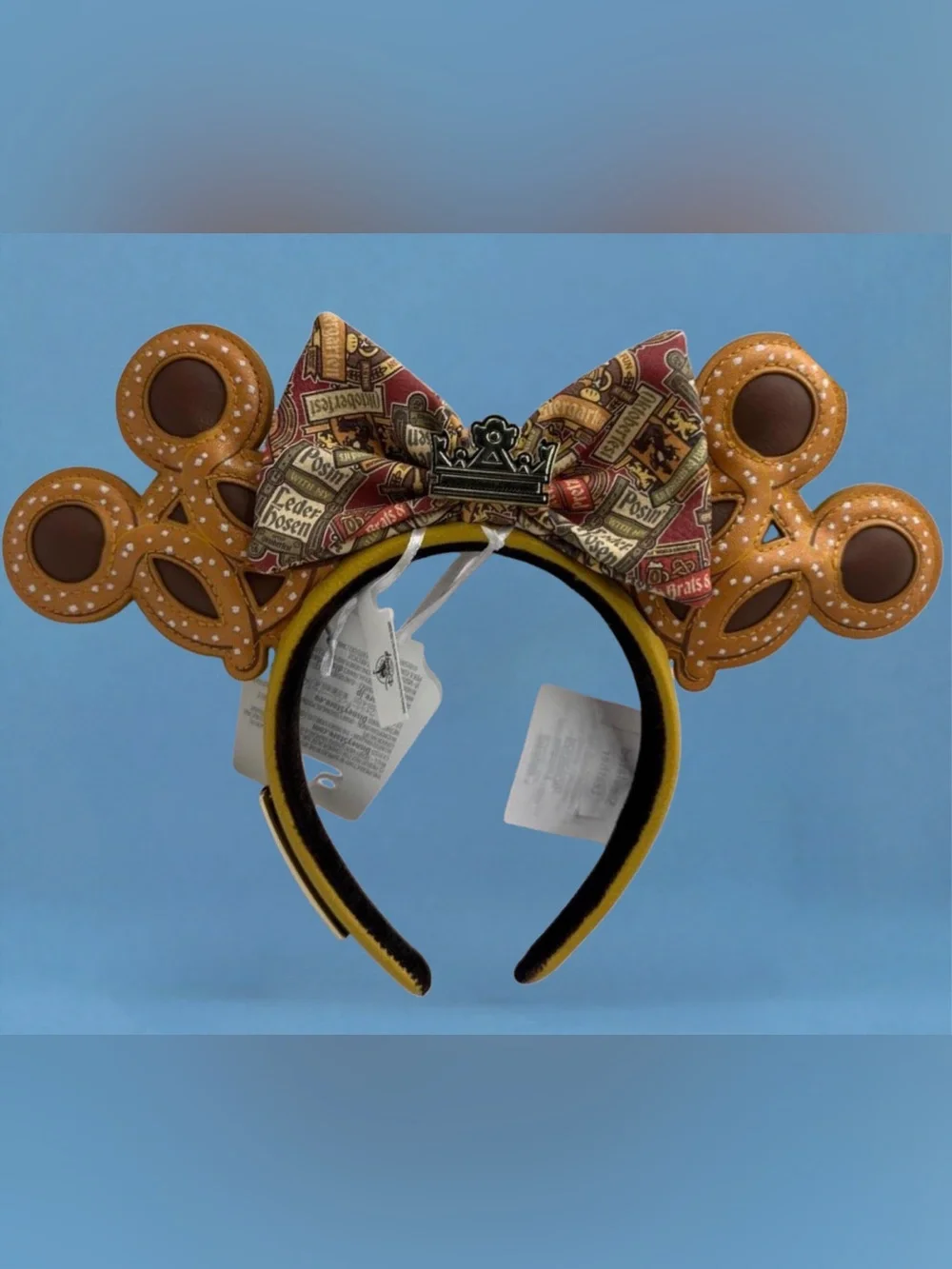 Disney Parks Epcot Germany Pretzel Minnie Loungefly Ears